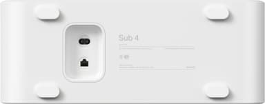 Sonos Sub 4 trådlös subwoofer (vit)