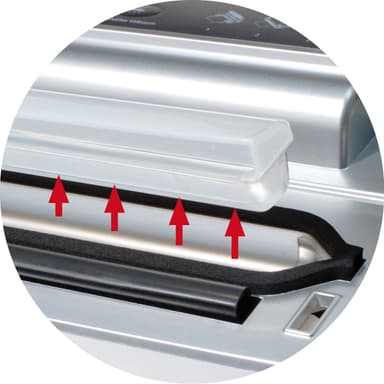 Caso VC 200 vacuumförpackare CS1390 (silver)
