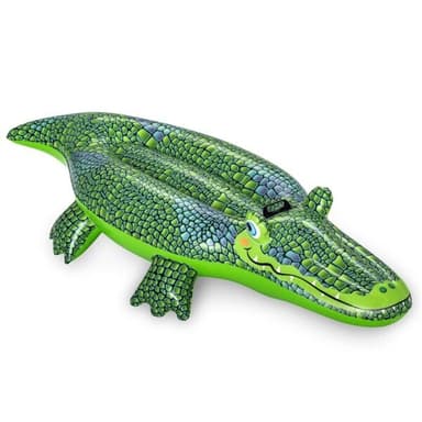 Bestway Badleksak krokodil med handtag 148x67cm