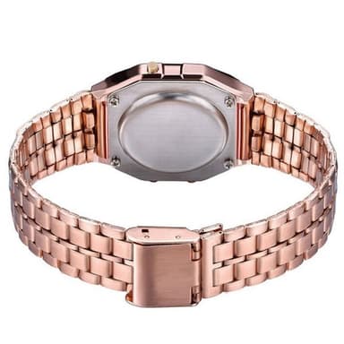 Classic  Quartz LED Digital Herrklocka