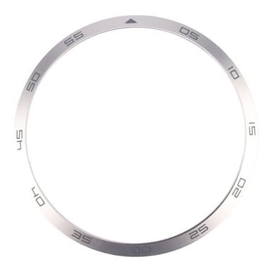 Boettring med Minutmarkör till Huawei Watch GT 4 46mm - Frostad Silver