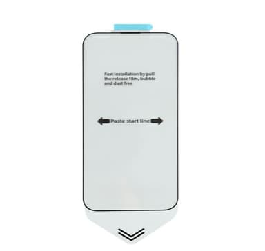 2-pack HD-skärmfilm explosionssäker dammsäker anti-repa för iPhone Tra