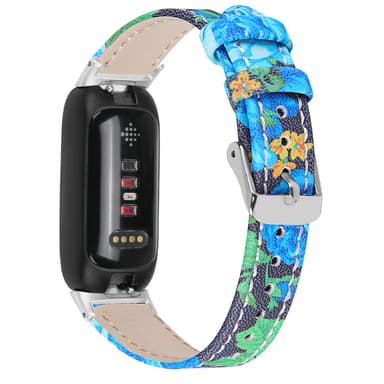 Klockarmband i äkta läder Flerfärgad 1