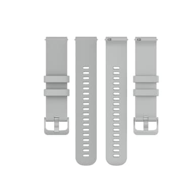 Klockarmband silikon Garmin Venu 2S, Garmin Vivomove 3S Grå 18 mm