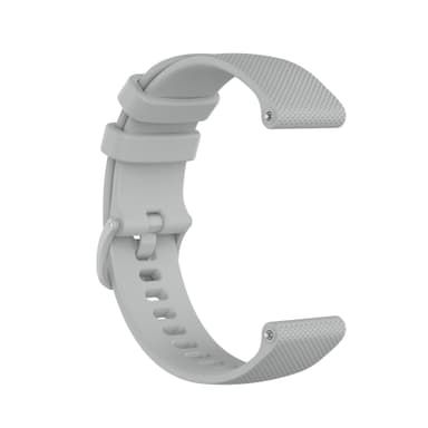 Klockarmband silikon Garmin Venu 2S, Garmin Vivomove 3S Grå 18 mm
