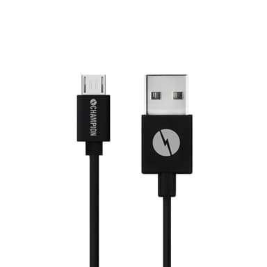 USB-A till Micro-USB Kabel 1m Svart