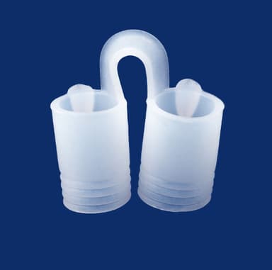 Anti-snarkring Näsklämma mot snarkning 4-pack Transparent