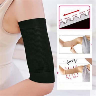 Kompressionsärmar arm shapers sportkompress 1 par Svart S