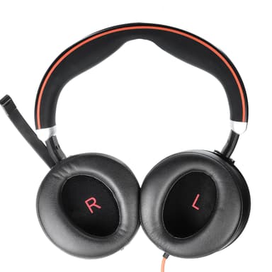 Öronkuddar för Jabra Evolve 80 UC 1 par Svart