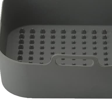 Silikonskål för Air Fryer Grå 20 cm