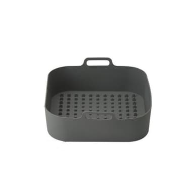 Silikonskål för Air Fryer Grå 20 cm