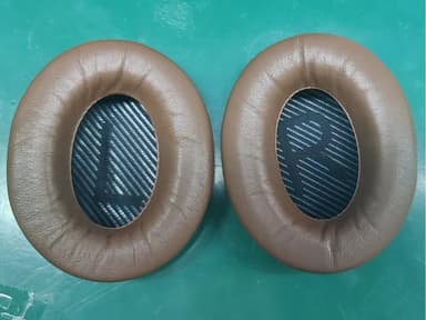 Öronkuddar för Bose QC35 Äkta läder Kaki