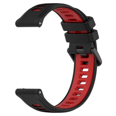 Klockarmband silikon Röd 22 mm