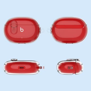 Genomskinligt TPU-fodral för Beats Studio Buds Transparent