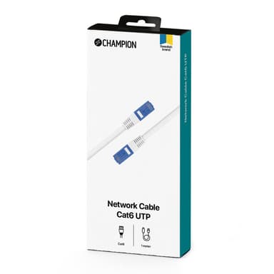 Nätverkskabel CAT6 UTP 1.0m