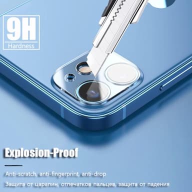 Linsskydd för iPhone 11 kamera Härdat glas 2-pack