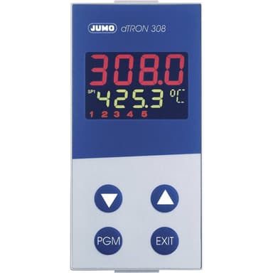 Jumo dTRON 308 (hoch) PID Termostat Pt100, Pt500,