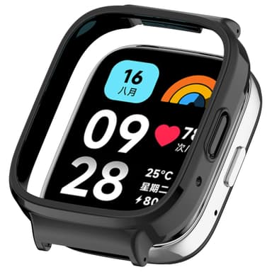 Redmi Watch 3 Semi-Wrapped Lugs Fodral (20MM öppning) - Svart