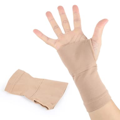1 par Stress Cuff Elastisk Sträckbar handled Bekväma handskar Handled