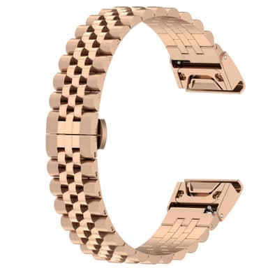 Klockarmband i rostfritt stål Rose guld