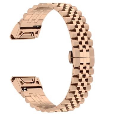 Klockarmband i rostfritt stål Rose guld