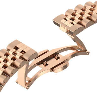 Klockarmband i rostfritt stål Rose guld