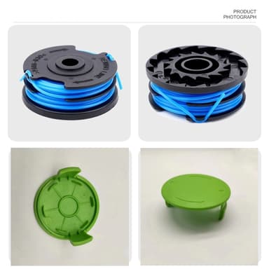 Trimmerspole för Greenworks G40LT/G40LTK2/G40LTK2x/2101507/2101507UA F