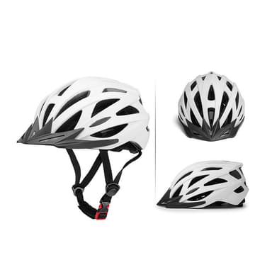 Cykelhjälm Vit