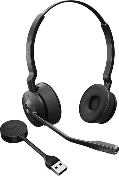 Jabra Engage 55 SE USB-C MS stereoheadset (svart)