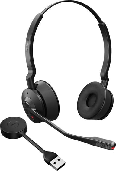 Jabra Engage 55 SE USB-A MS stereoheadset (svart)