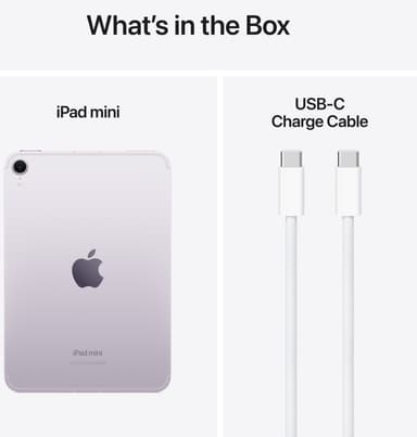 iPad mini A17 Pro Wi-Fi + Cellular 256GB  (Purple)