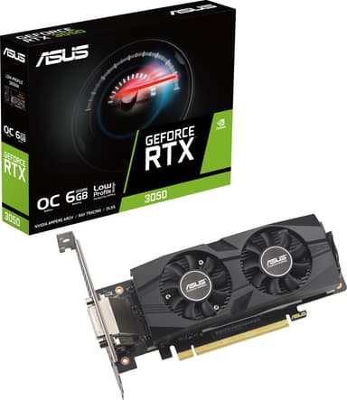 ASUS RTX 3050 O6G LP BRK graphics card