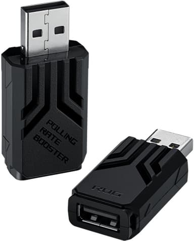 ASUS ROG polling rate booster (svart)