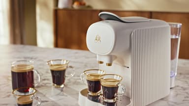 L'OR Barista Alessi kapselmaskin 4071587 (vit)