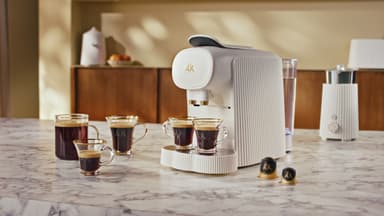 L'OR Barista Alessi kapselmaskin 4071587 (vit)