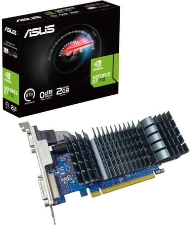 Asus Grafikkort Nvidia GeForce GT710 2 GB GDDR5 PCIe