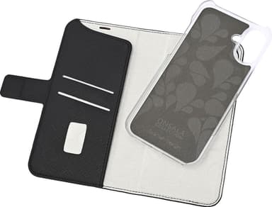 Onsala iPhone 16 Plus MagSeries plånboksfodral (svart)