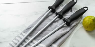 Skärpstav 26 cm förkromad