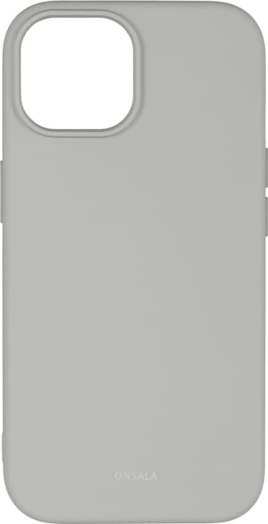sala iPhone 13/14/15 silicone fodral (betong)