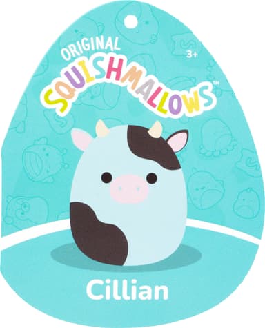 Squishmallows mjuk leksak (Cilian Cow)