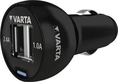 Billaddare 2-Utgångar 3.4 A USB Svart