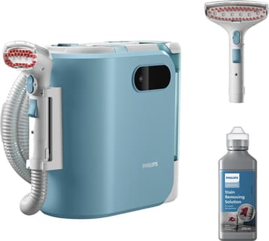 Philips 3000-serien mattrengörare XW3193/11 (silkesvit och blå)
