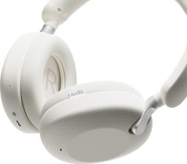Sudio K2 Pro trådlösa around ear-hörlurar (vita)