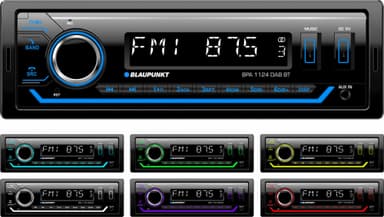 Blaupunkt BPA 1124 Bilradio med DAB+ och Bluetooth