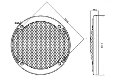 BLAUPUNKT ICx 662 2-vägs bilhögtalare (17 cm, 6,5"")