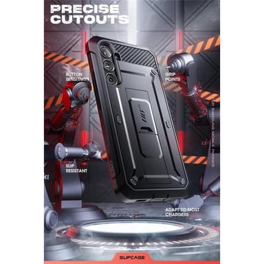SUPCASE UB Pro skal Samsung Galaxy S24 FE - Svart