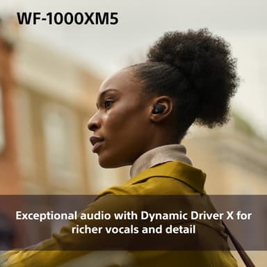 Sony WF-1000XM5 True Wireless in ear-hörlurar (svarta)