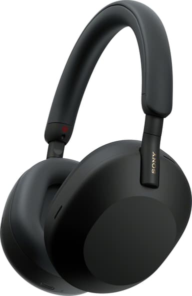 Sony WH-1000XM5 trådlösa around-ear hörlurar (svarta)
