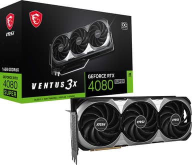 MSI GeForce RTX™ 4080 SUPER 16G VENTUS 3X OC grafikkort