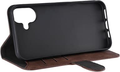 Gear iPhone 16 Plus plånboksfodral (brunt)